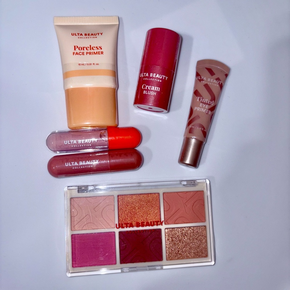 Ulta Beauty Collection Primer, Blush, Eye Primer, Eye Shadow, Lip Oil, Lipstick